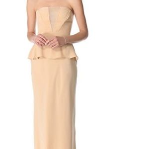 Zimmermann Peplum V Gown